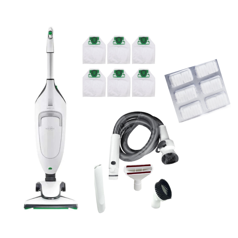 ASPIRAPOLVERE VORWERK FOLLETTO VK220S CON HD65 + TUBO CON ACCESSORI RIGENERATO