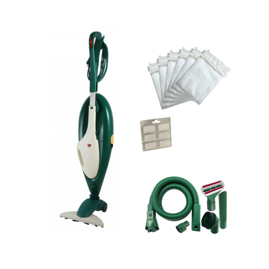 ASPIRAPOLVERE FOLLETTO VK 135 CON HD 35  TUBO +KIT ACCESSORI  RIGENERATO