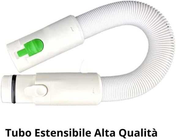Tubo Estensibile Alta Qualità per Folletto VK7S – Include Accessori Multifunzione – Compatibilità Garantita con Vorwerk VK7 Serie
