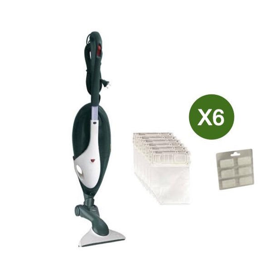 ASPIRAPOLVERE FOLLETTO VK136 CON HD 40 RIGENERATO