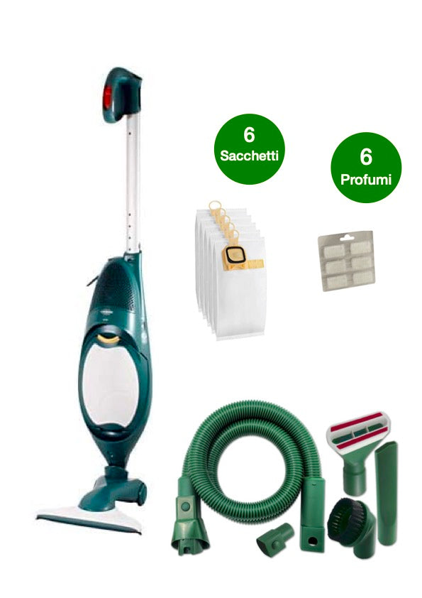 FOLLETTO VK140 CON SPAZZOLA HD40 TUBO+ KIT ACCESSORI IN OMAGGIO