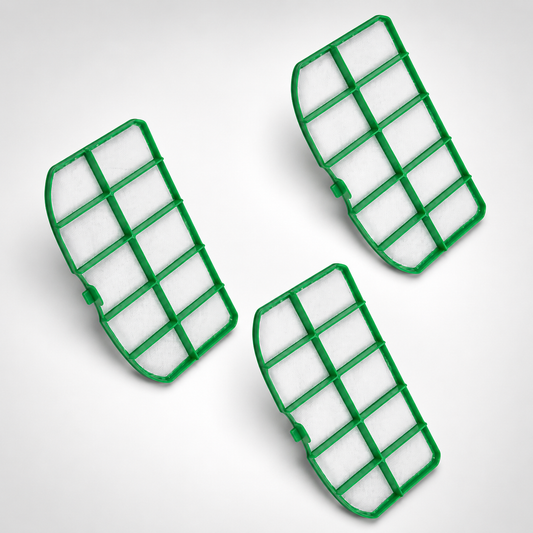 Filtro Griglia Motore per Vorwerk Folletto VK200 e VK220S, Set da 3 Pezzi, Protezione Anti-Polvere