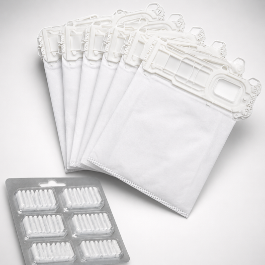Kit Folletto sacchetti e profumi compatibili VK135 VK136