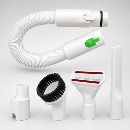 Tubo Estensibile Alta Qualità per Folletto VK7S – Include Accessori Multifunzione – Compatibilità Garantita con Vorwerk VK7 Serie