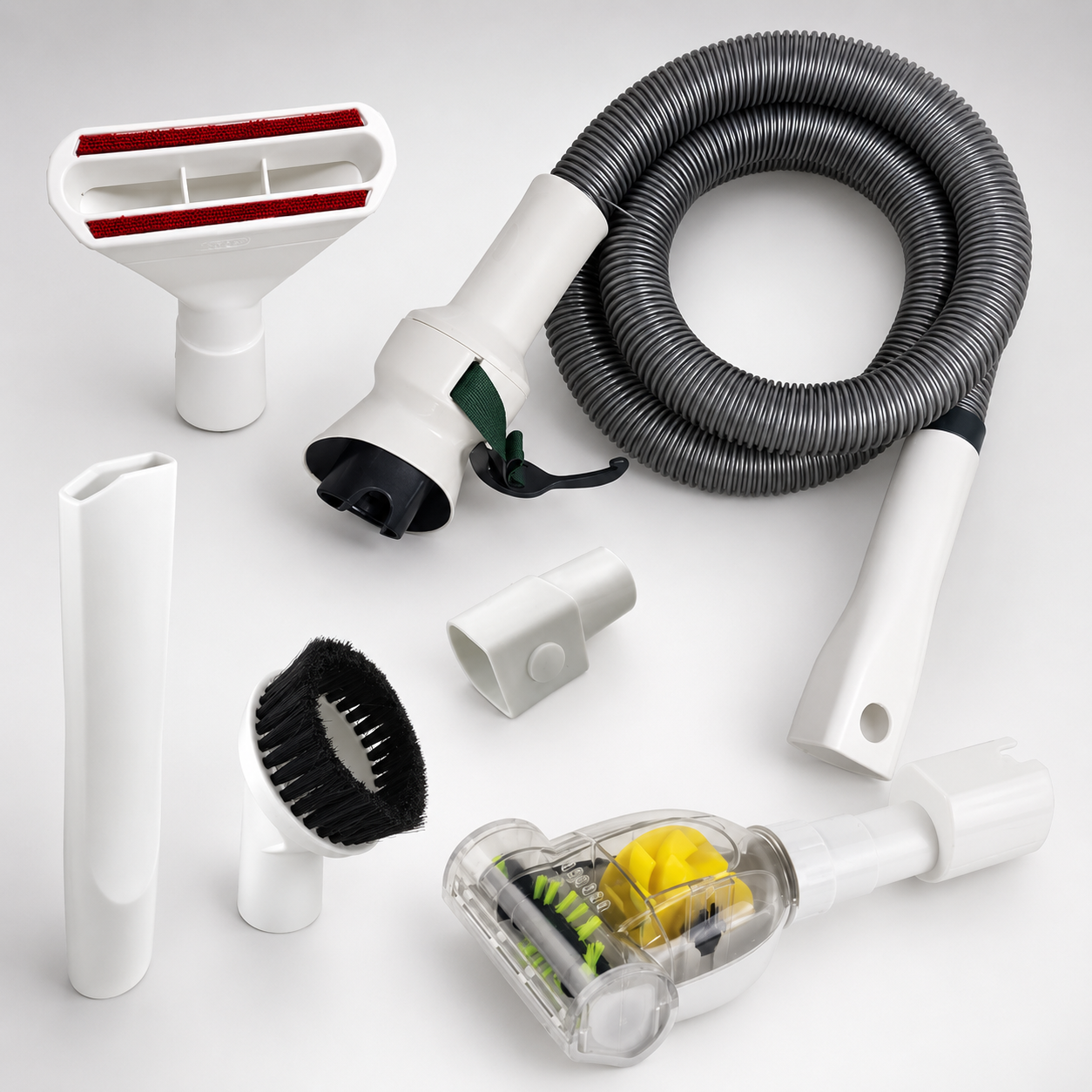 Tubo Flessibile Folletto con Spazzola Turbo per Divani e Materassi – Compatibile Modelli vk130-vk131-vk135-vk136-vk140-vk150-vk200-vk220s