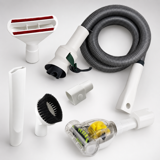 Tubo Flessibile Folletto con Spazzola Turbo per Divani e Materassi – Compatibile Modelli vk130-vk131-vk135-vk136-vk140-vk150-vk200-vk220s