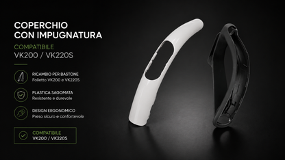 Coperchio con Impugnatura Compatibile per Bastone Folletto VK200 e VK220S