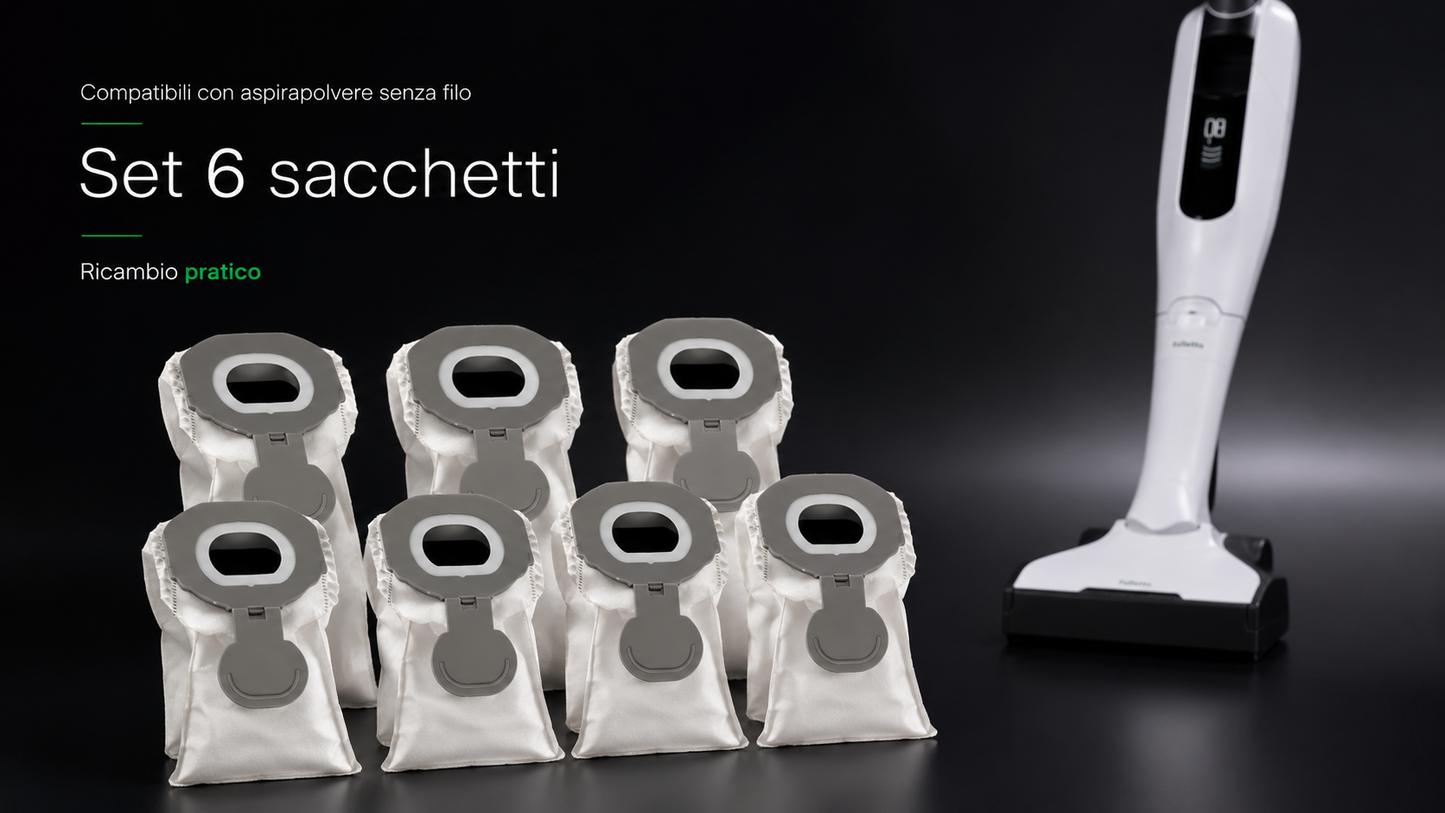 Sacchetti compatibili aspirapolvere folletto vorwerk vk7s