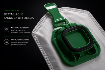 Sacchetti compatibili aspirapolvere folletto vorwerk VK140 VK150