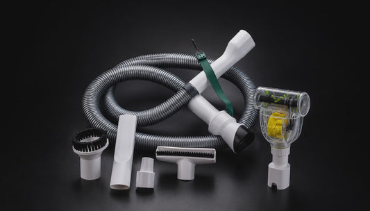 Tubo Flessibile Folletto con Spazzola Turbo per Divani e Materassi – Compatibile Modelli vk130-vk131-vk135-vk136-vk140-vk150-vk200-vk220s
