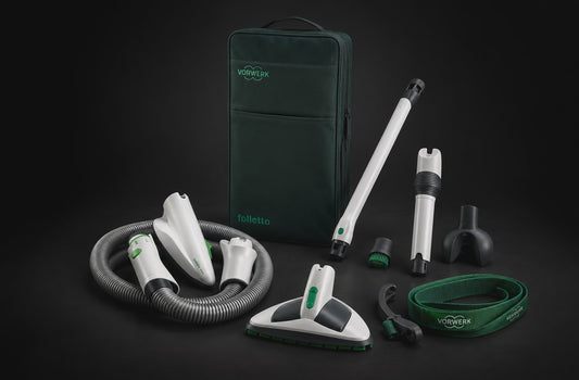 Vorwerk Folletto Borsa con Picchio PB 430e Set Accessori.        (Rigenerato)