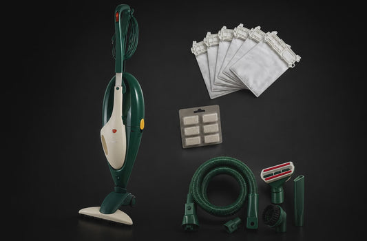 ASPIRAPOLVERE FOLLETTO VK 135 CON HD 35  TUBO +KIT ACCESSORI  RIGENERATO