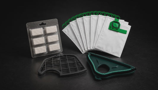 Kit Folletto sacchetti, filtri, spazzola e profumi compatibili VK140/VK150
