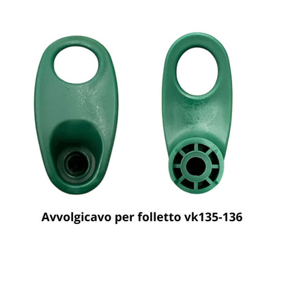 Avvolgicavo per Aspirapolvere Folletto VK135/VK136 – Ricambio Compatibile, Robusto e Affidabile