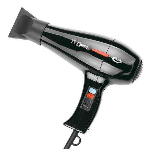 Asciugacapelli Phon 2000W 2 Velocità ECM Pro 3000 Nero