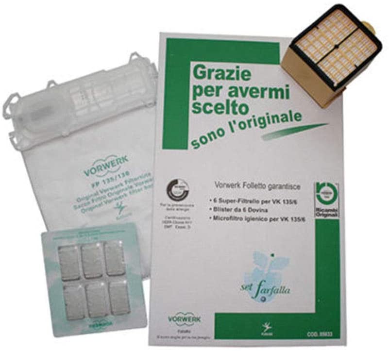 SET FARFALLA PER FOLLETTO ORIGINALE VK135-VK136