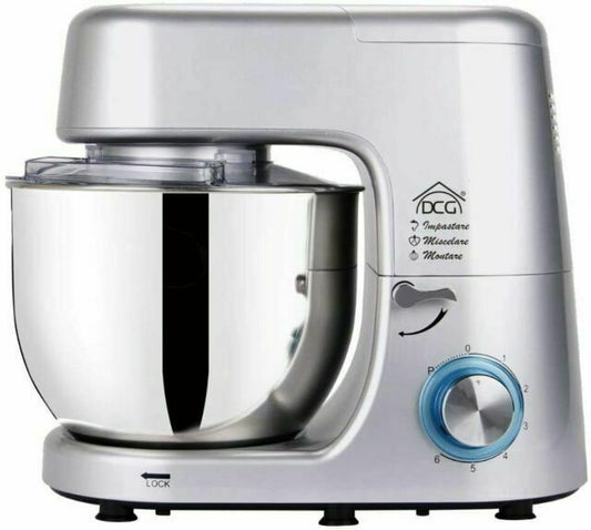 DCG KM1508 8L Impastatrice Planetaria - Acciaio Inox